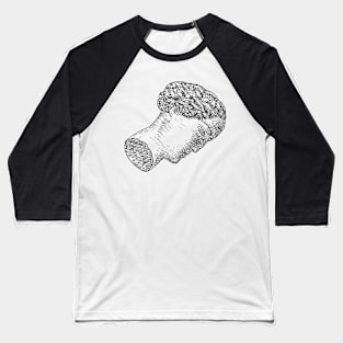 Vintage Fallen Head Sketch Baseball T-Shirt